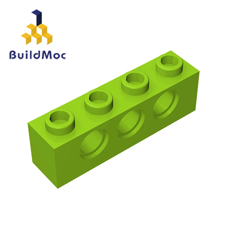BuildMOC совместимые сборы частицы 3701 1x4 для строительных блоков детали сделай сам