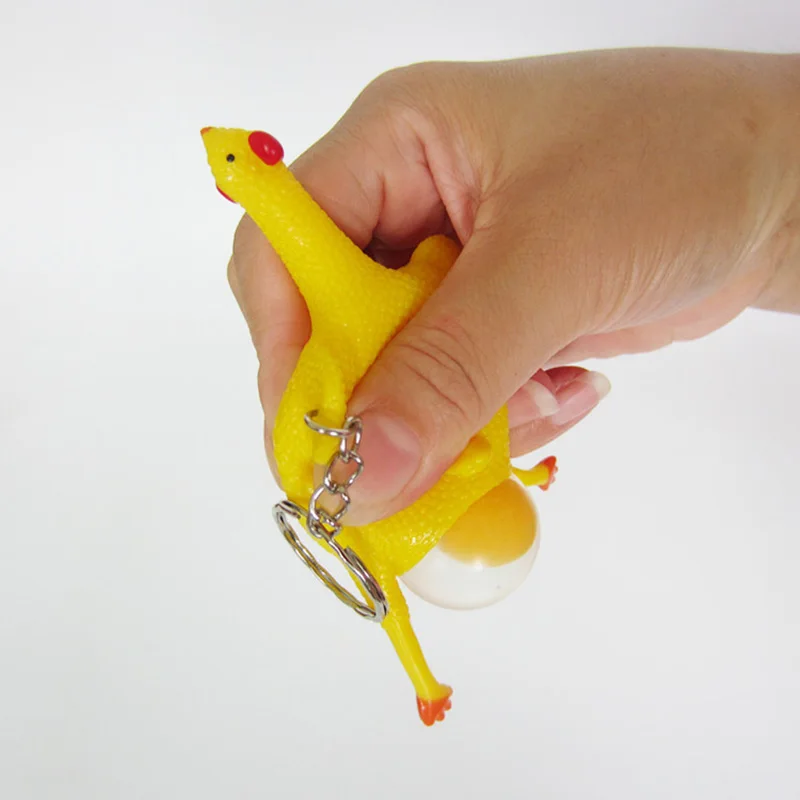 Новинка розыгрыш умный Забавные игрушки гаджеты курица целое яйцо куры несушки