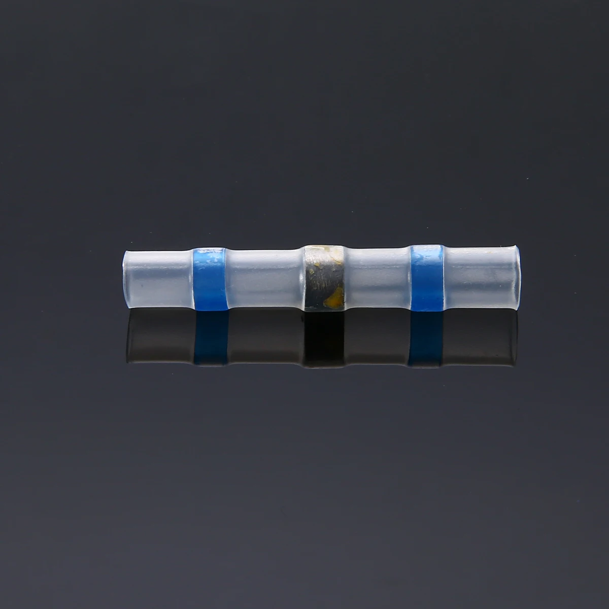 50pcs 16-14AWG Wire Crimp Connectors Blue Splice Connector Waterproof Solder Heat Shrink Sleeve For Automobile Applications