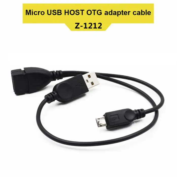 Micro USB 2,0 хост OTG USB кабель Мужской Женский Micro Мужской для телефона планшета ПК внешний U диск ридер дропшиппинг