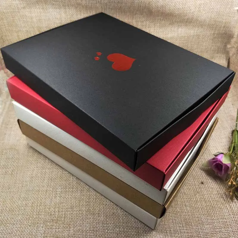 24 шт. коробка для Дня матери красное сердце большая удлинения Свадебный декор