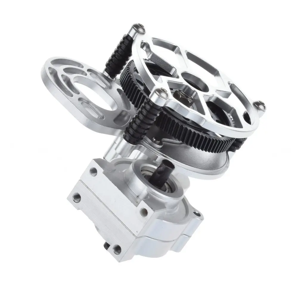 RC гусеничный алюминиевый сплав Полный центр коробка передач с шестерней для