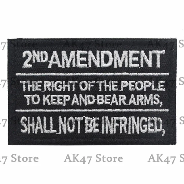 19 2ND AMENDMENT Космическая сила голубая Жизнь Материя меме ветеран войны сосут живой боевой дух патч тактические эмблемы значки Смешные поговорки нашивки с полосками - Цвет: 19 2ND AMENDMENT