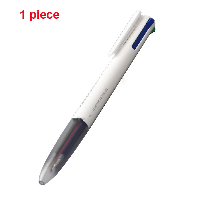 1 Piece Xiaomi KACO 4 в 1 Easy 4 Sign PEN Многофункциональные ручки 0,5 мм черный синий красный зеленый стержень сменный гелевый ручка для офиса студента с 4 заправками - Цвет: 1 Piece