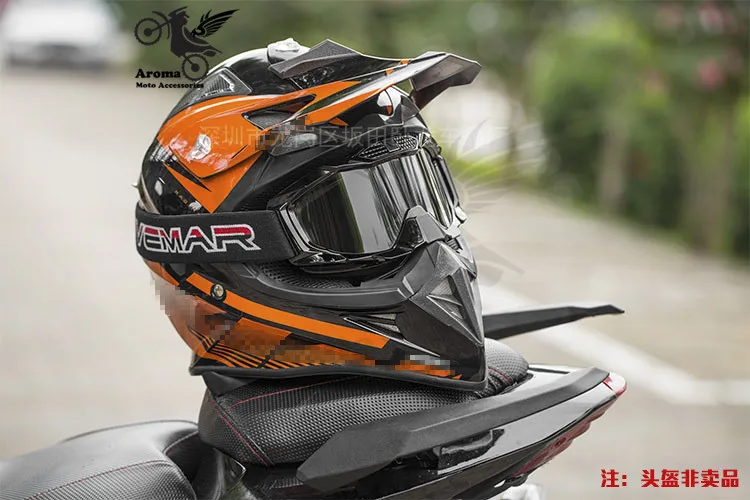 Красочные прозрачные линзы moto rbike защита глаз универсальные moto dirt pit bike внедорожные гонки rcycle очки для мотокросса