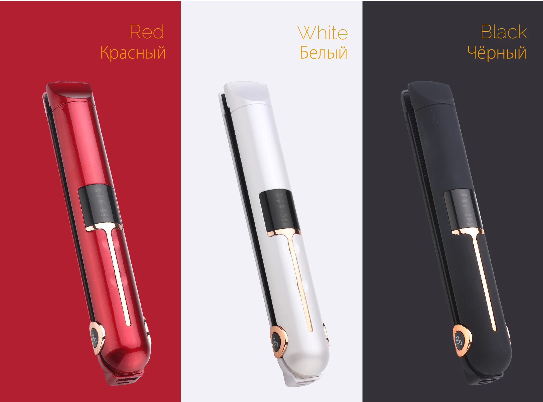 KIKI newgain Мини Универсальный беспроводной USB Перезаряжаемый выпрямитель для волос с системой блокировки утюжок для волос сухое и влажное двойное использование