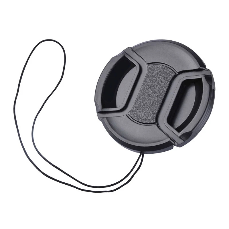 62mm 62 mm center pinch snap on front lens cap with string for Canon Nikon Olympus Pentax Contax Sony Samsung Casio Fuji Sigma |
