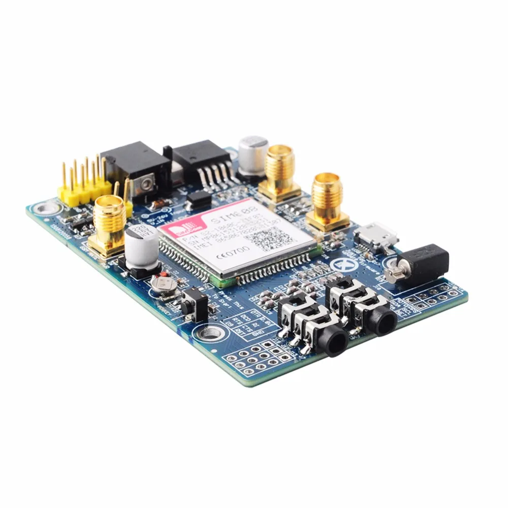 Модуль SIM808 GSM GPRS gps макетная плата IPX SMA с gps антенной для Arduino Raspberry Pi Поддержка 2G sim-карты FZ1735