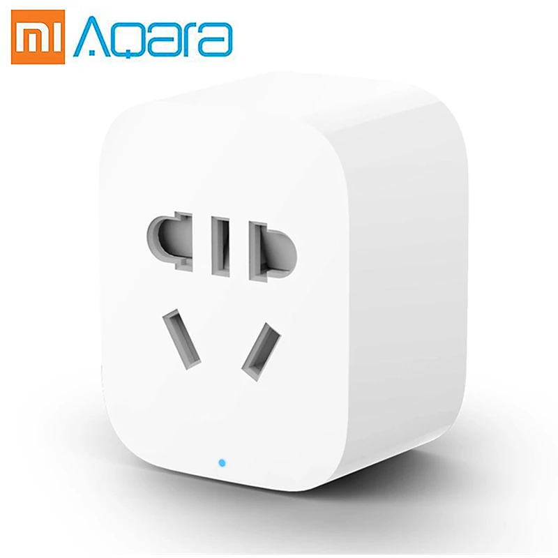 Aqara умная розетка mi jia ZigBee версия plug беспроводной Wi-Fi пульт дистанционного управления для Xiaomi mi комплекты для дома приложение Android IOS