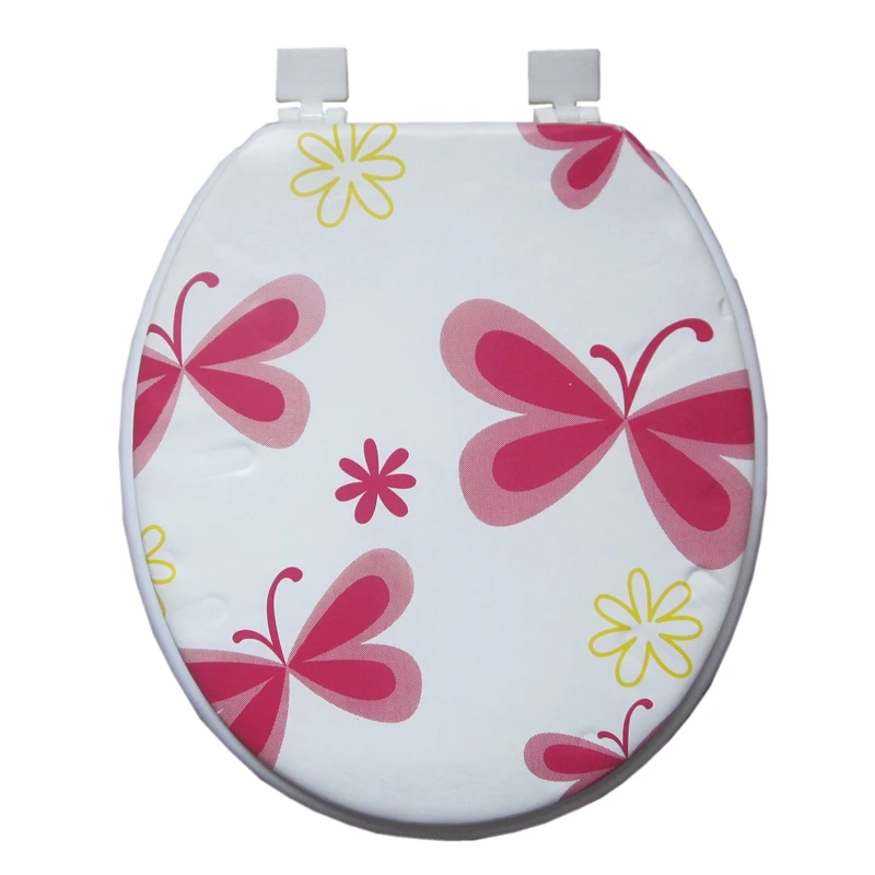 Набор чехлов для унитаза Губка мода 17 &quotсиденье крышка узор мягкое сиденье