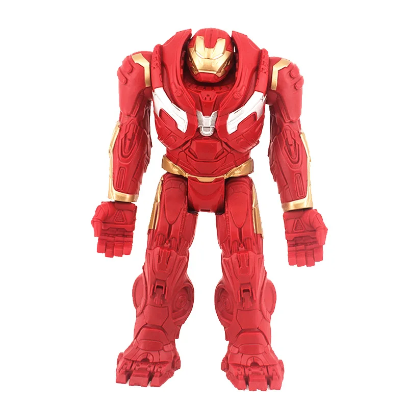 Hulkbuster No Box Дисней Marvel игрушки 30 см Мстители Бесконечность войны супер герой Капитан Америка Железный человек танос Халк ПВХ фигурка куклы игрушка подарок - Цвет: Hulkbuster No Box
