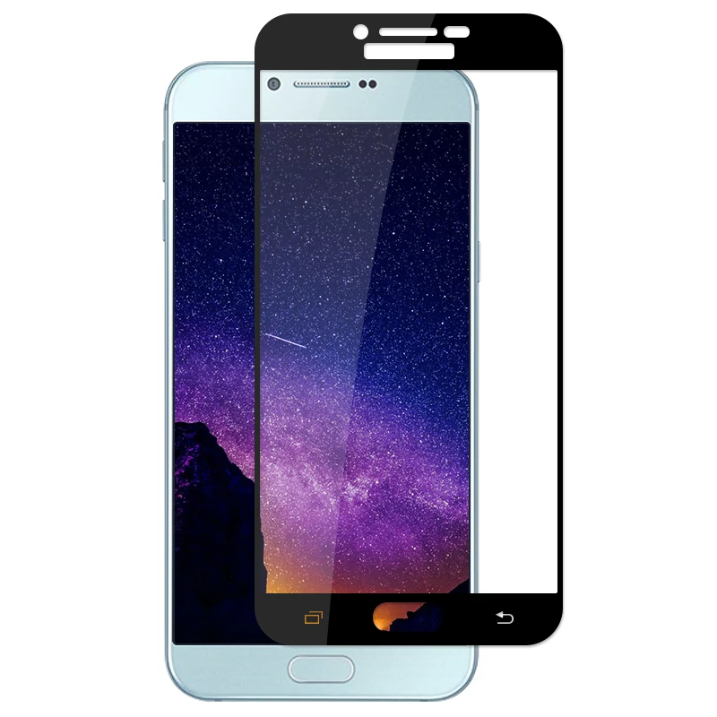 Защитное закаленное стекло для Samsung Galaxy A8 2016 A810 задней панели SM A810F|Защитные