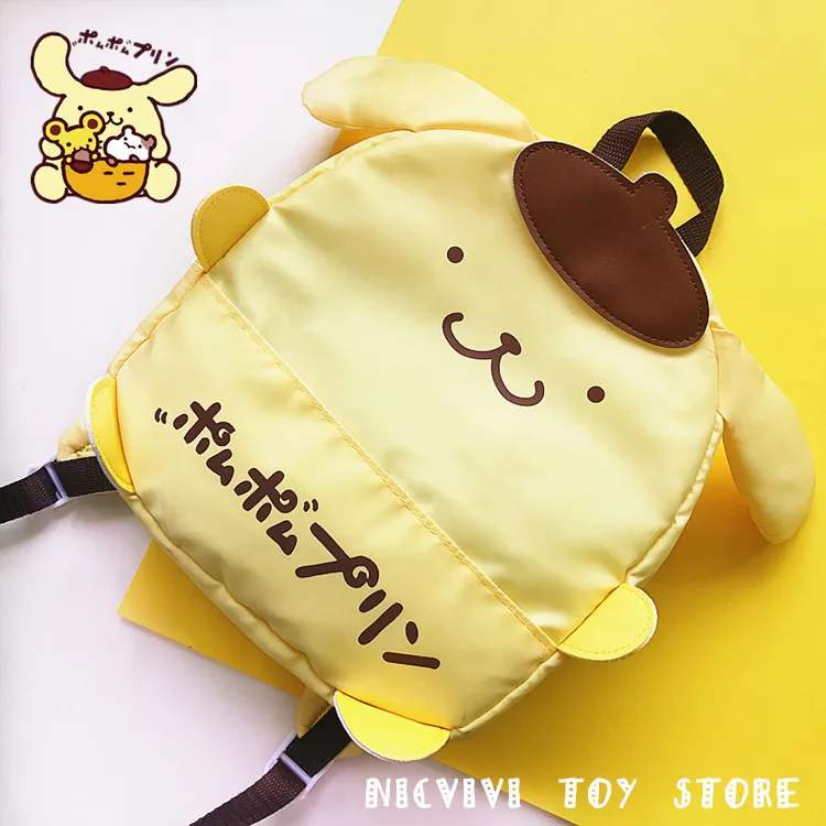 Мультфильм Cinnamoroll пудинг собака полиэстер детские рюкзаки милая игрушка-картина для девочек подарок 28 см* 24 см* 10 см