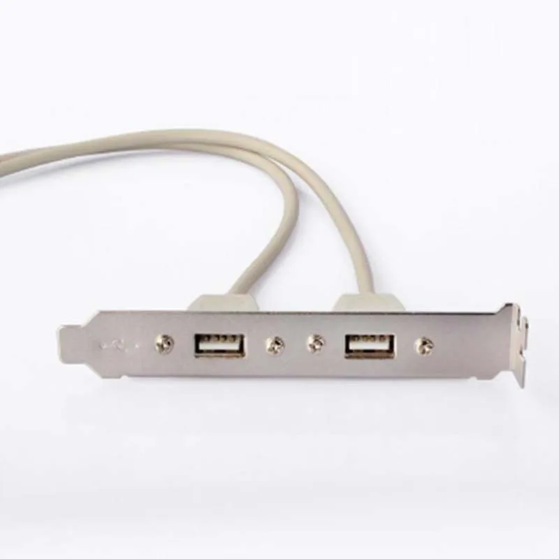 5 шт. Компьютерные Шасси Немного PCI USB 2.0 Перегородки Разъем Адаптера Задние