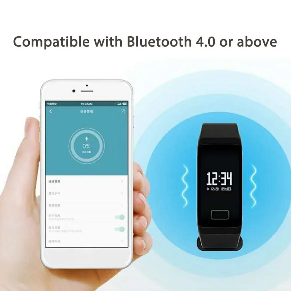 Браслет для мониторинга здоровья, фитнес-браслет, время сообщений, SmartBand SmartWatch для huawei P20 Lite P30 Pro P10, мобильный аксессуар