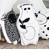 hot selling of baby crib polar bear sheep and cat pillow doll to appease the crystal princess doll decoration