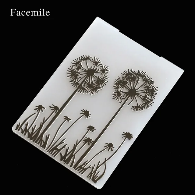 Facemile 1 шт. пластиковая папка для тиснения для скрапбукинга DIY альбом карта инструмент пластиковый шаблон штамп карта изготовление украшения - Цвет: 55070