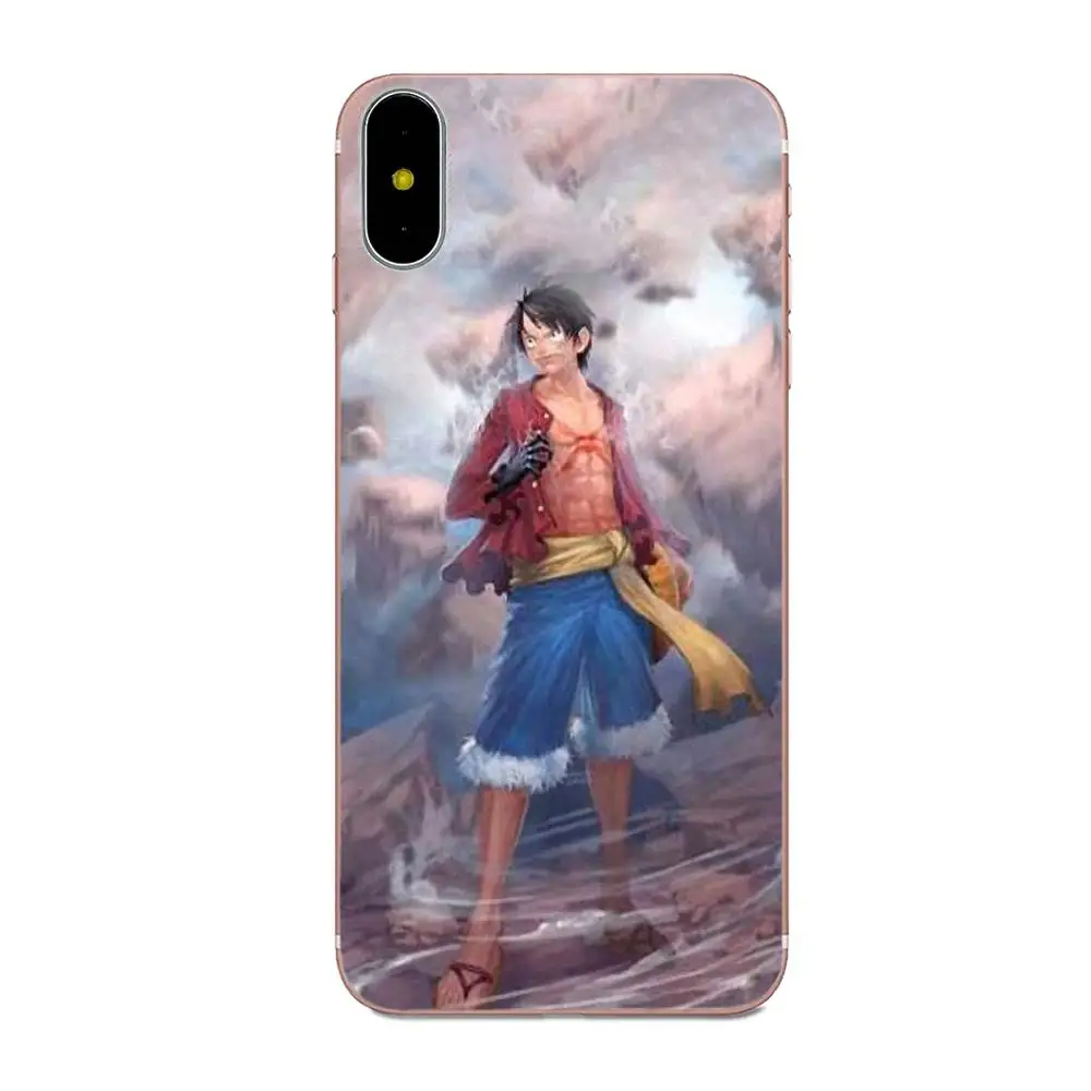 Мягкие TPU футляры для мобильных телефонов htc 530 626 628 630 816 820 один A9 M7 M8 M9 M10 E9 плюс U11 Moto G G2 G3 G4 G5 Луффи Одна