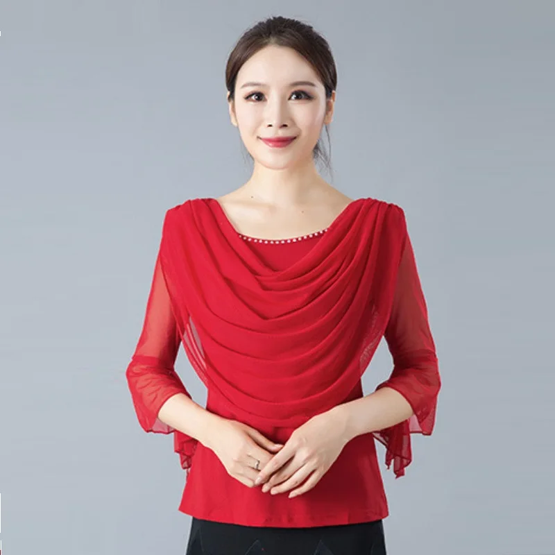 Женская юбка для бальных танцев танцевальное платье с национальным стандартом