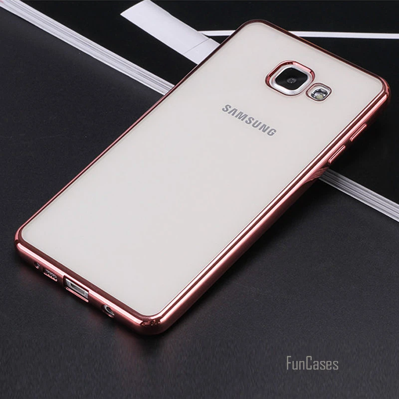 Для samsung Galaxy A3 A5 A7 2017 2016 Новинка класса люкс Стиль ТПУ для телефона с покрытием