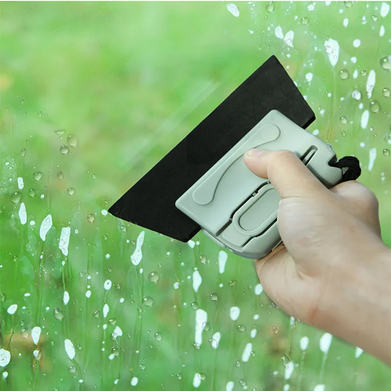 

Window Glass Brush Wiper Magnetic Multipurpose Cleaner Washing Scraper For Home Bathroom Car Window Cleaning Tool Glass Wiper