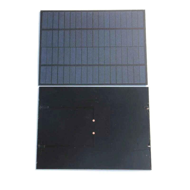 Новая высококачественная солнечная батарея 5 вт 18 в поликристаллическая пэт