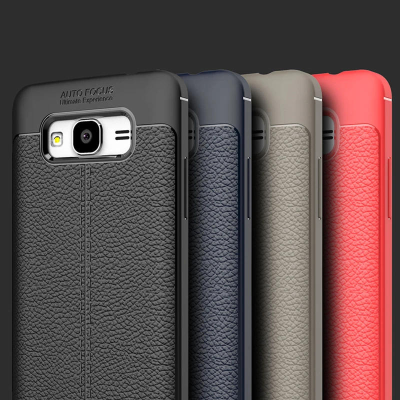 Кожаный чехол YUETUO для задней панели телефона из ТПУ с узором, etui, coque, cover, чехол для samsung galaxy j3 j 3 j320 6 силикон. Силикон