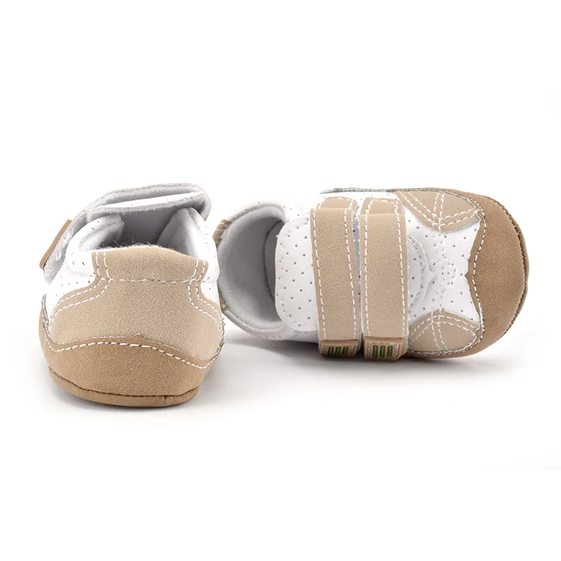 Изящная детская обувь для мальчиков и девочек модная из флока с рисунком