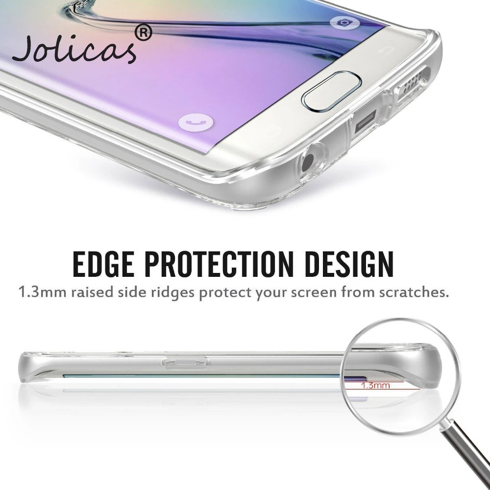 360 Полный корпус ТПУ чехол для samsung Galaxy S8 плюс S3 S4 S5 S6 S7 край A3 A5 2017 A7 J1 2016 J3 J5 J7 Grand Prime
