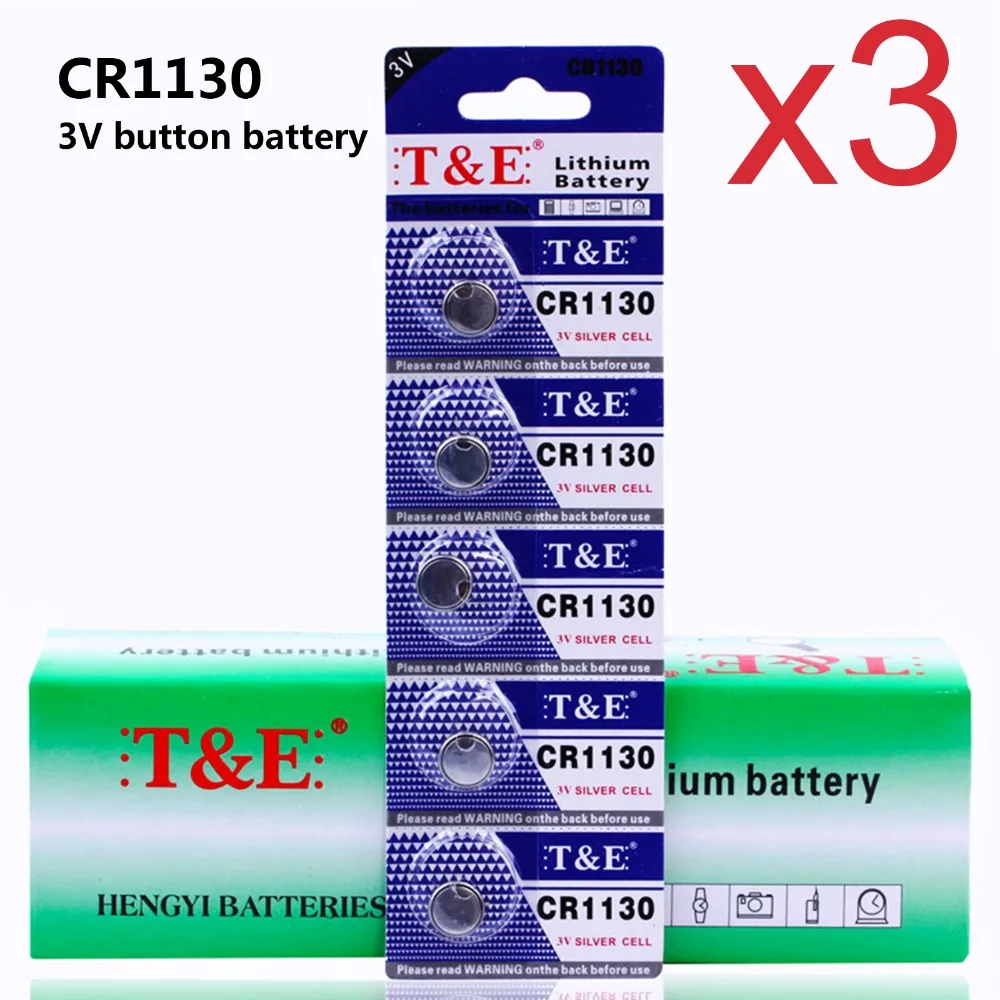 15 шт. батарейки для часов CR1130 1130 DL1130 BR113|Часовые батарейки| |
