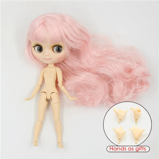 g-matte face Фабрика blyth middie кукла bjd 1/8 матовое лицо шарнирное тело 20 см голая кукла - Color: g-matte face