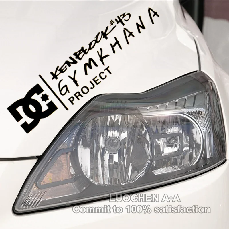 Автомобильные наклейки DC Ken Block #43 GYMKHANA Project креативное украшение Deacls для Windshiel