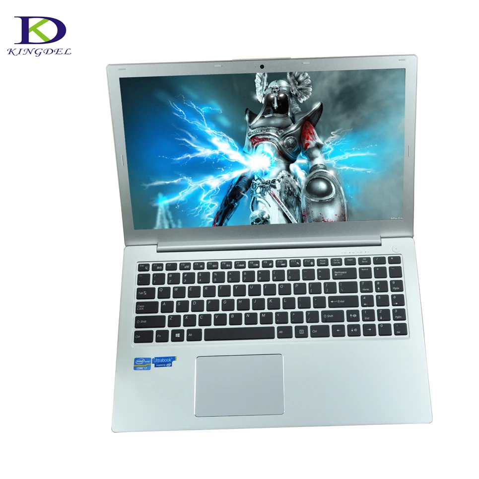 High Quality All-metal Case 15.6 inch Laptop Intel i5 6200U Backlit Keyboard Webcam Bluetooth Ultrabook with 8GB RAM 1000GB SSD