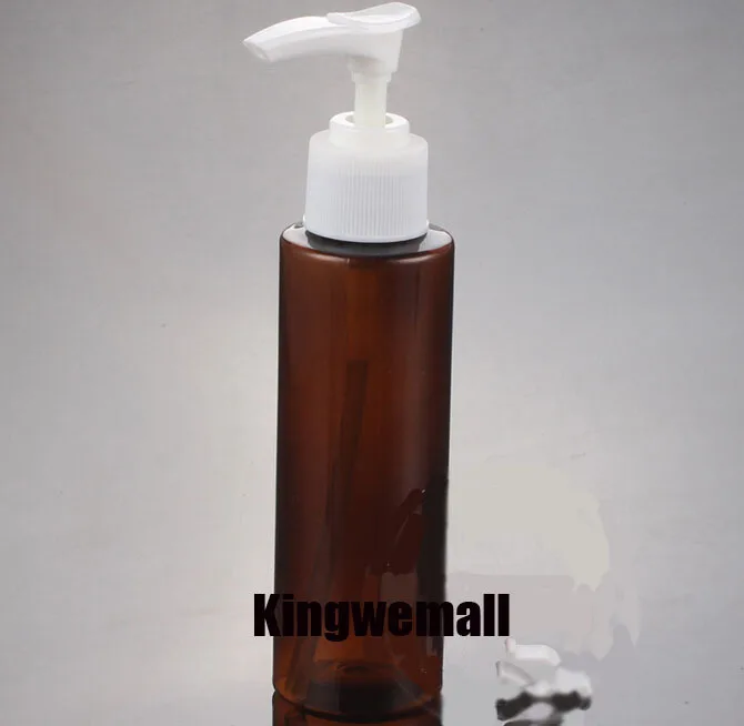 

Cosmetics Bottle Beauty Container Professional Makeup Packaging Plastic Brown Accessories Empty Pump Travel Shampoo Dispenser