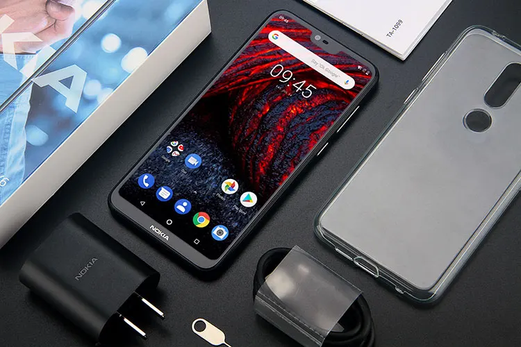 Мобильный телефон Nokia X6/6,1 plus, 6+ 64G, Восьмиядерный процессор Snapdragon 636, 5,8 дюймов, FHD, Мп+ Мп, камера, сканер отпечатков пальцев, смартфон