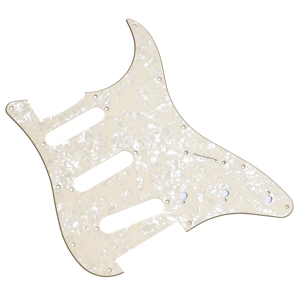 Накладка для электрогитары sss Scratch Plate ST запасные части 3 слойный материал жемчуг