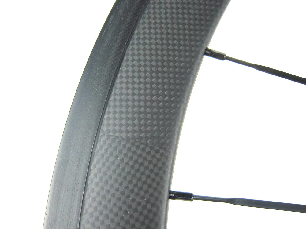 Полностью Углеродные велосипедные колеса 38 мм Передние 50 задние карбоновые 23