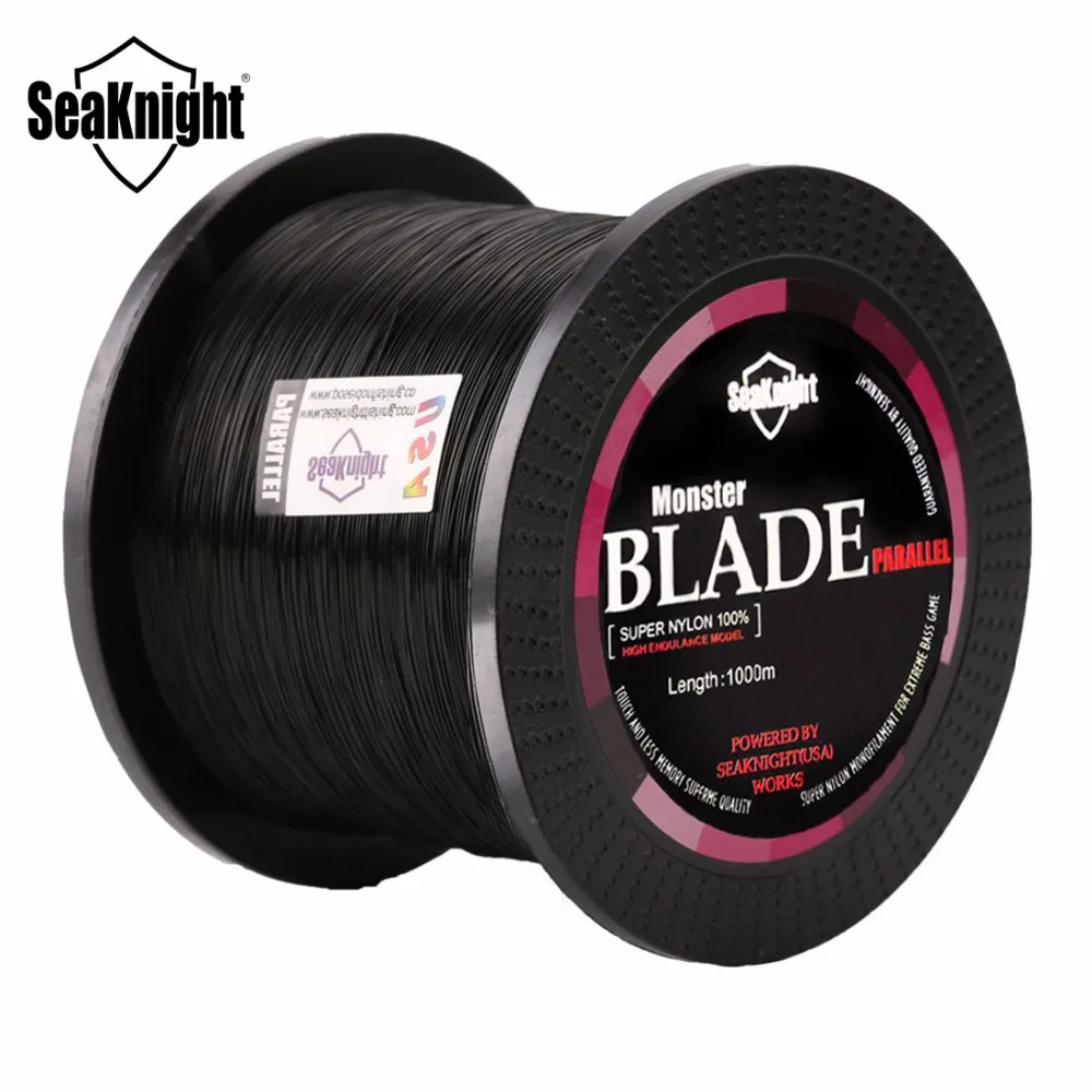 SeaKnight Фирменная рыболовная леска серии BLADE 1000 м нейлоновая из японского материала