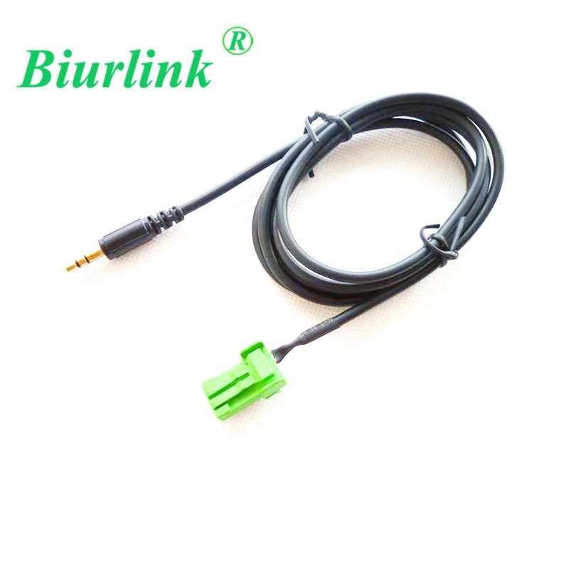 Biurlink папа 3 5 мм аудио 5Pin Автомагнитола Aux вспомогательный жгут кабель адаптер для