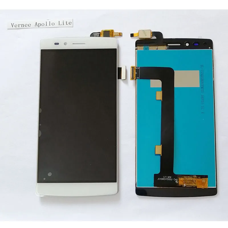 Оригинальный ЖК-дисплей 5 дюйма для Vernee Apollo Lite + кодирующий преобразователь