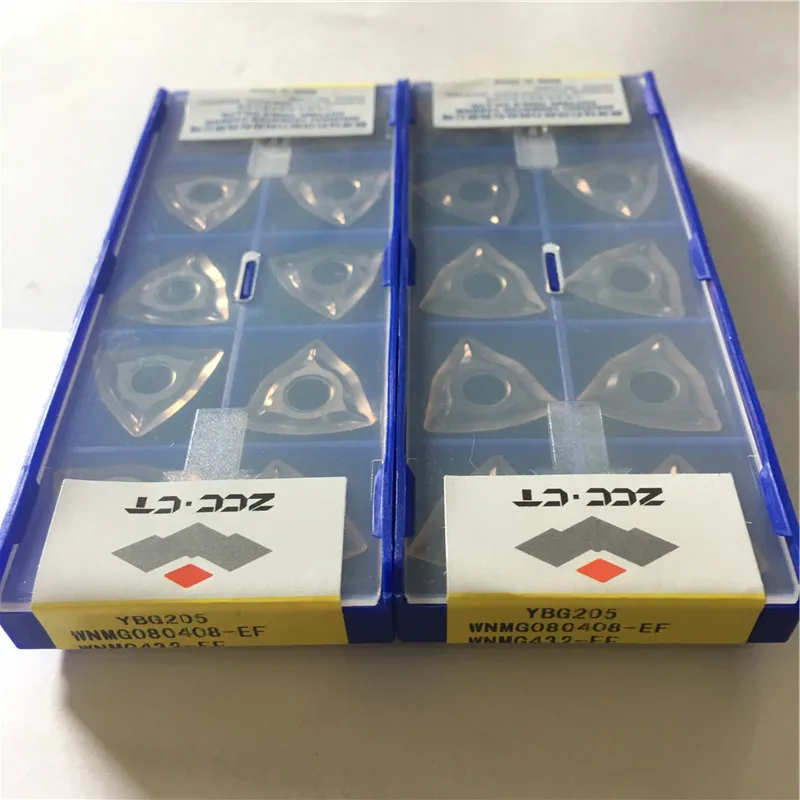 Wnmg080408-ef ybg205(wnmg432) Вольфрам карбида PVD покрытием вставка для внешней Расточные инструменты wnmg 080408-EF