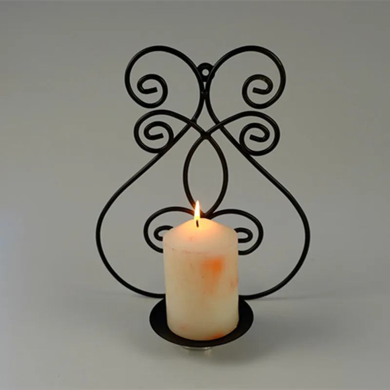 Moro подсвечник металлический настенный геометрический свадебный домашний Декор