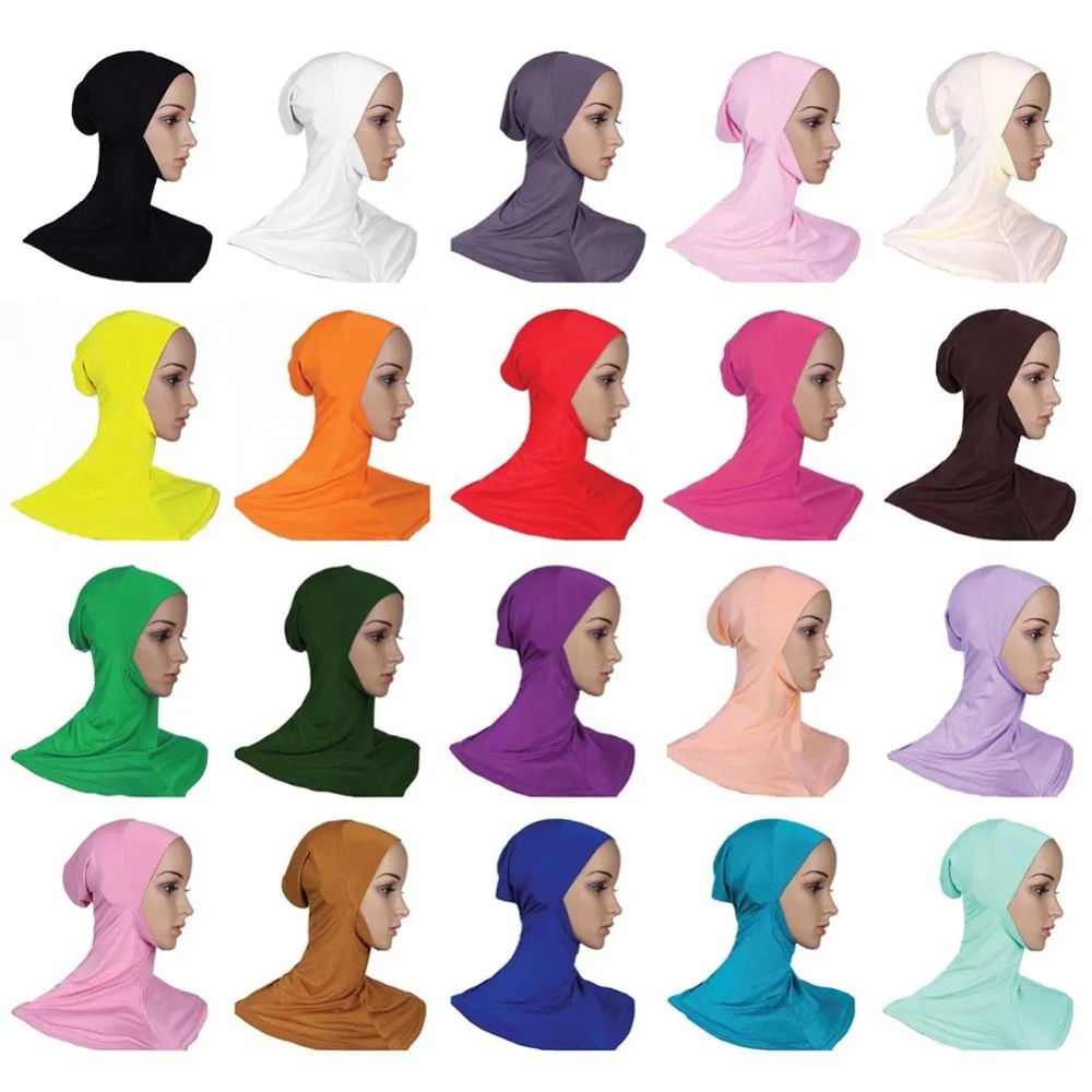 EFINNY Hijab головной убор полное покрытие Ninja underscarf внутренняя Шея Грудь простая