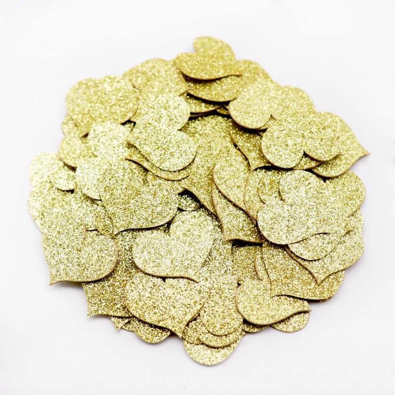 Golden Love 100 шт кольцо конфетти-блестки Корона конфетти из блесток для свадьбы или «нулевого дня рождения» день рождения конфетти украшения фестиваль вечерние поставки - Цвет: Golden Love