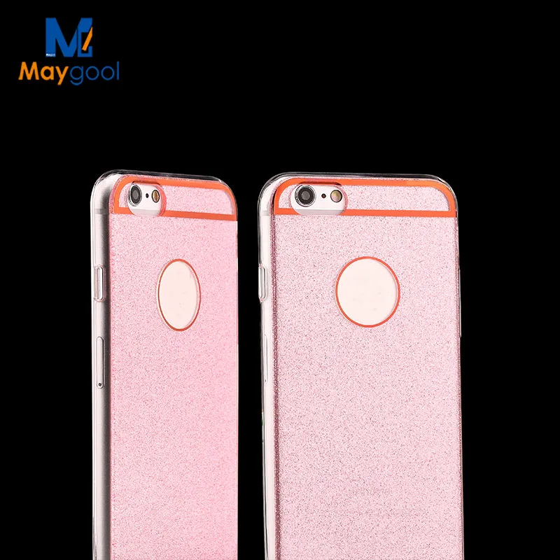 Maygool Bling Телефонные Чехлы для iPhone 6 6S 5 5S 6plus плюс блеск силиконовые мангала Мягкие