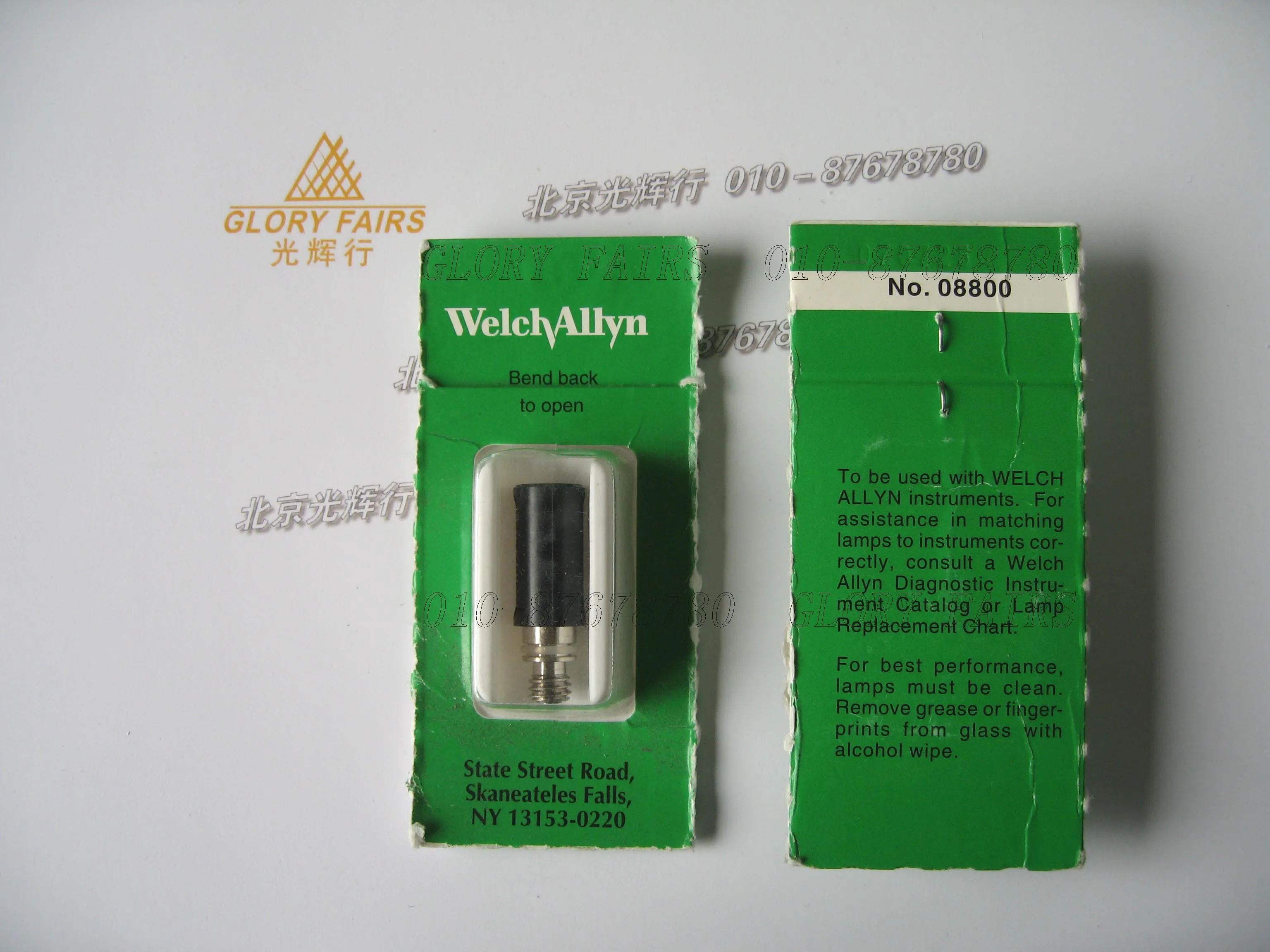 Лампа Welch Allyn 08800 4 6 В диагностика вагинального зеркала лампа WelchAllyn 08800-U W.A.58000 78800