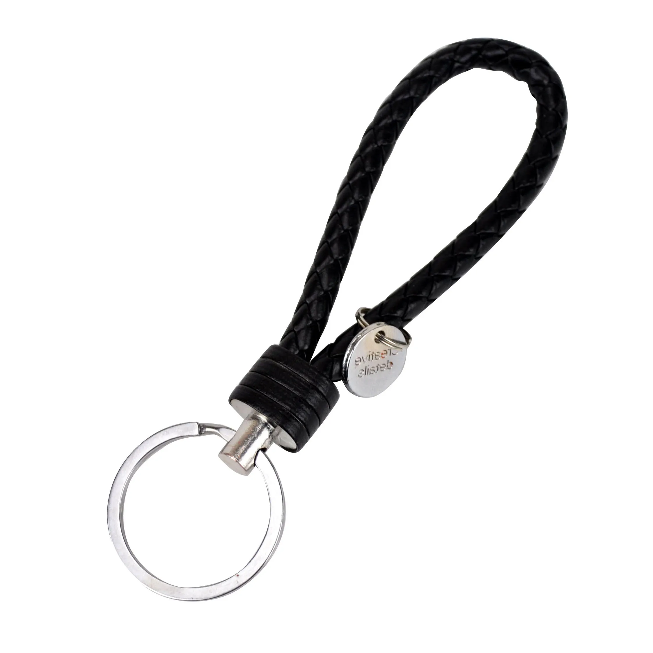 Женский брелок для автомобиля ключей подарок Плетеный автомобильного ключа с