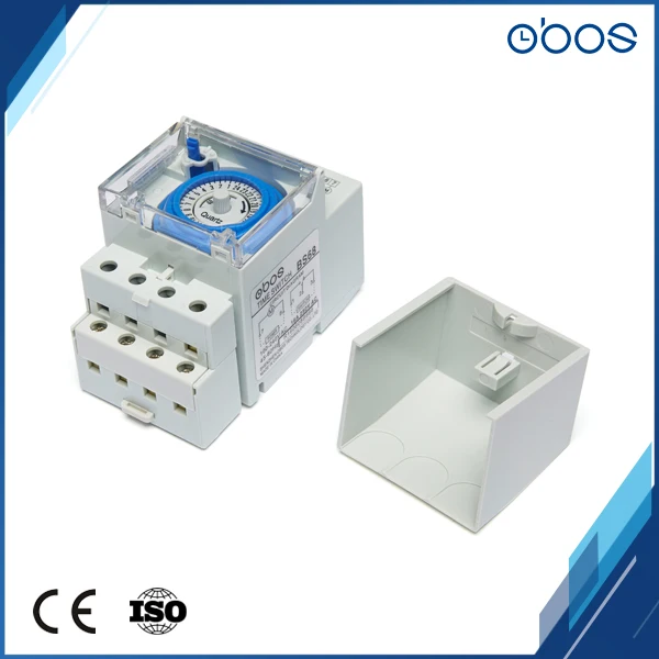 Newly low price high quality 48 times on/off weekly minimum setting unit 30mins 91*66*54mm 220V 230V 240V AC mini timer switch |