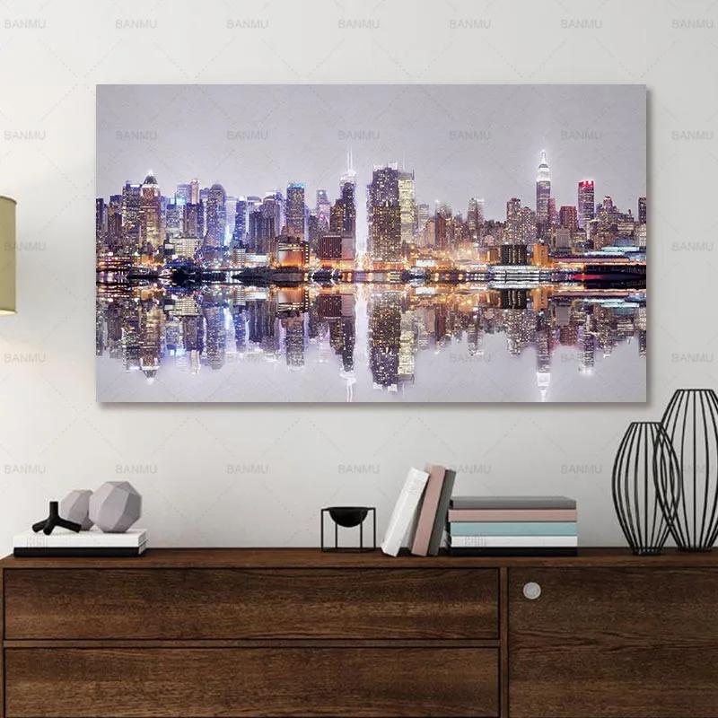 

Canvas Painting Decoration Pictures Art Wall Poster Print Wall Picture for Living Room Wall Art Canvas Landscape Paint Unframed