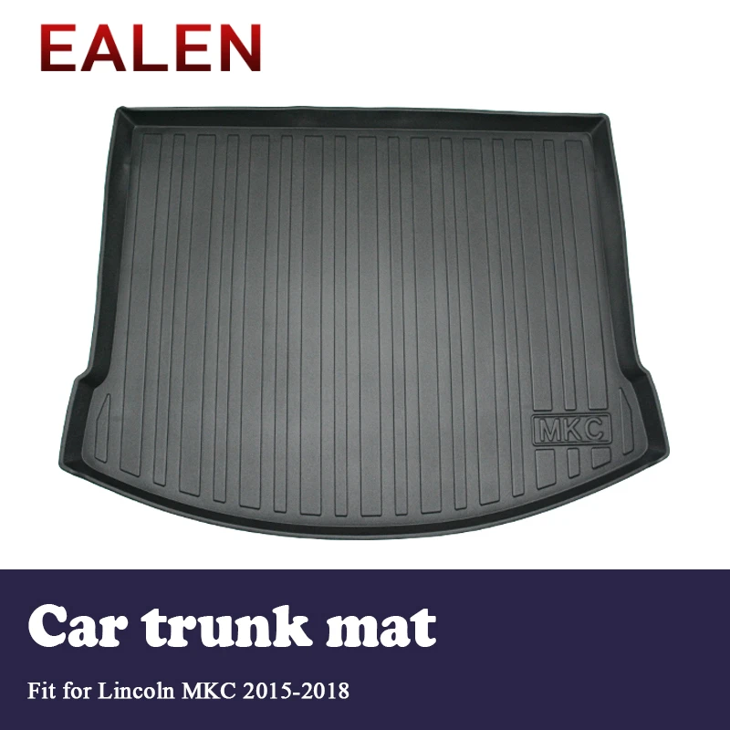 EALEN For Lincoln MKC 2015 2016 2017 2018 Boot Liner Tray 1Set Car Cargo rear trunk mat Waterproof Anti-slip mat Accessories